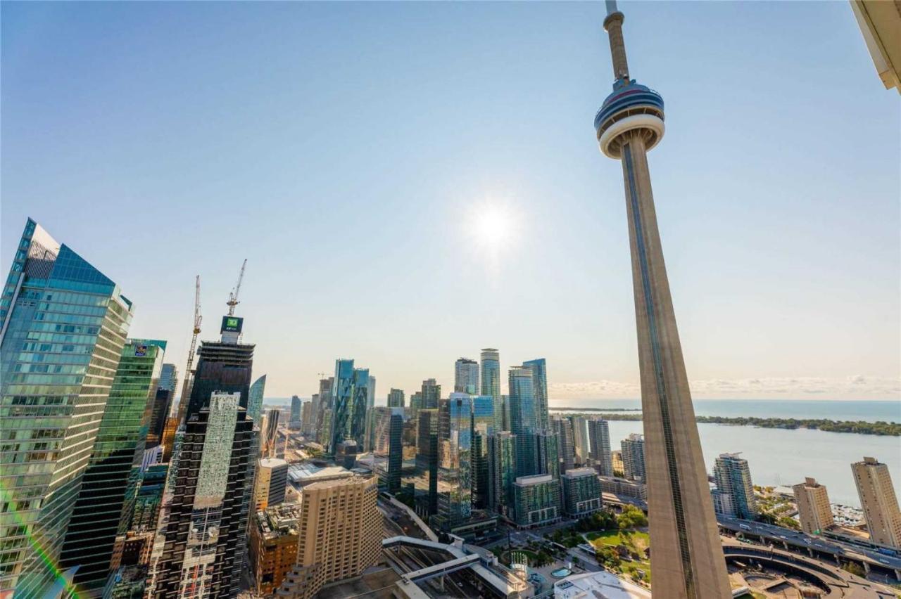 Luxury Cn Tower View King Bed Balcony Free Park