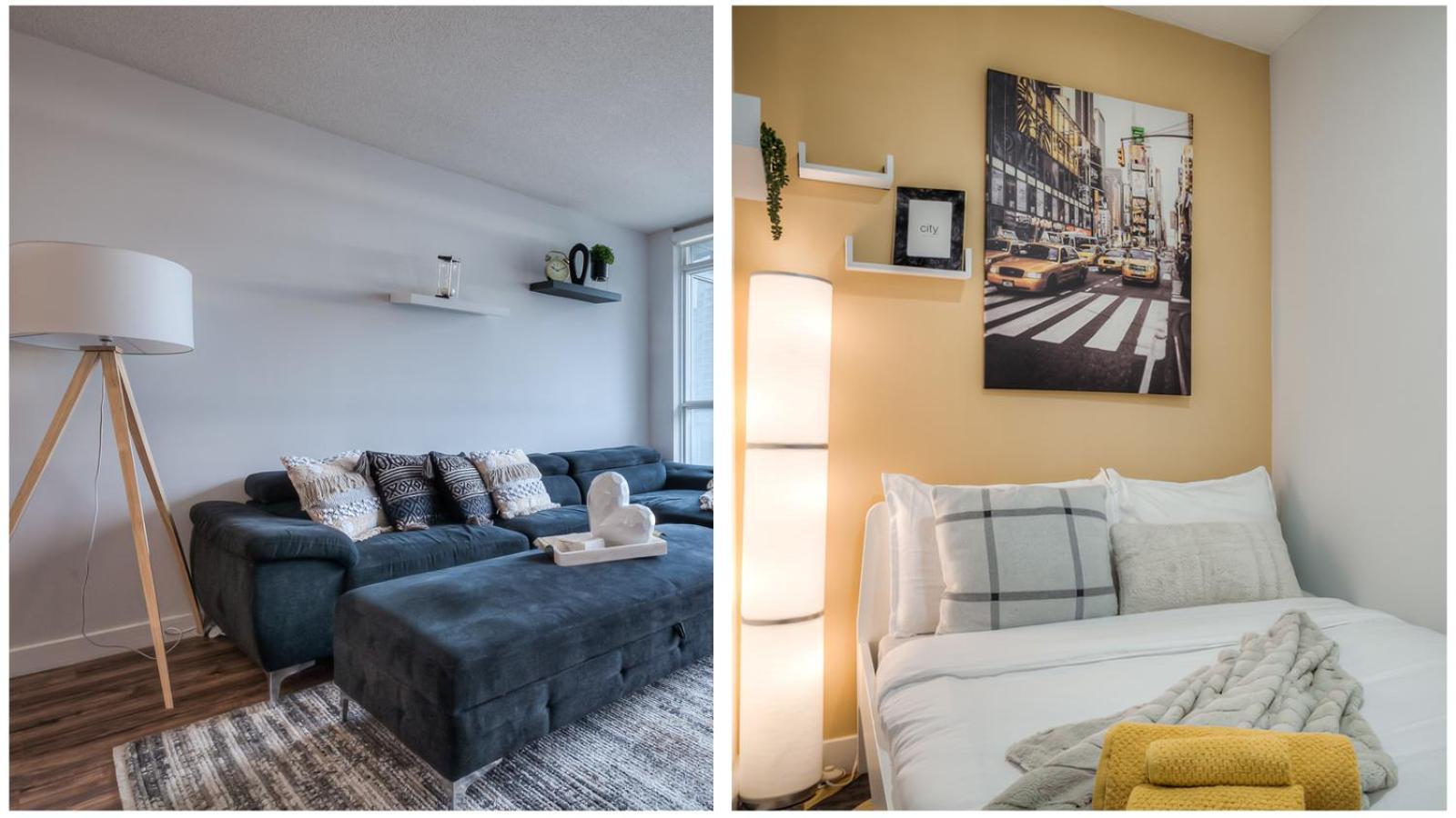 Elegant 1Br Plus Den Downtown Toronto - Sleep 6 Apartment *