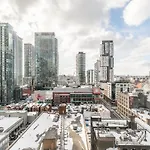 High-End 2 Bedroom Condo - Entertainment District, Downtown - City Skyline View & Balcony