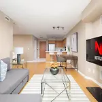 Scenic Waterfront Condo W Parking In Downtown To