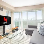 Scenic Waterfront Condo W Parking In Downtown To