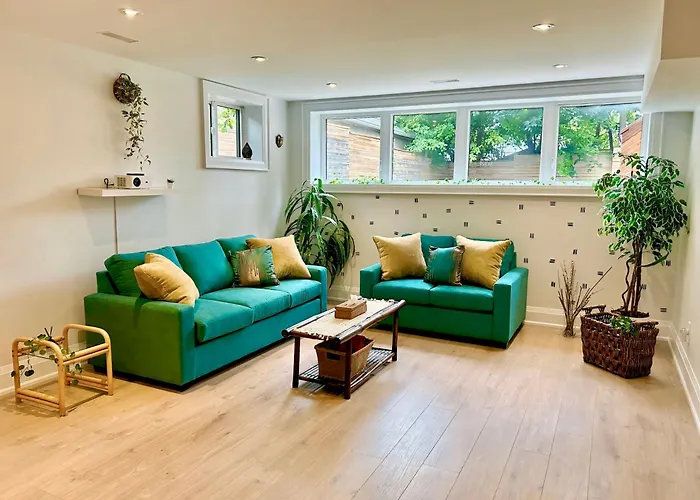 Boho-Chic Spacious Basement Apartment