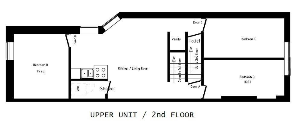 Double With Shared Bathroom 536b Guest house
