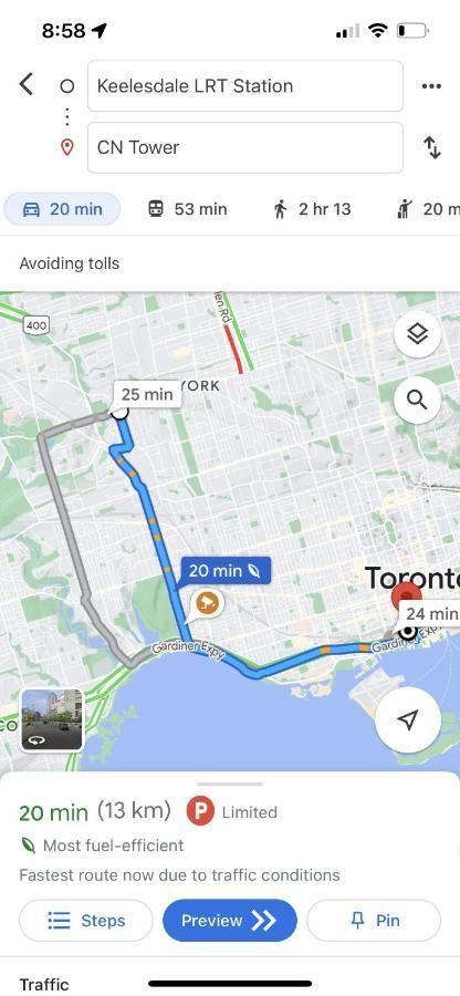 2b With Parking, 10km To Downtown