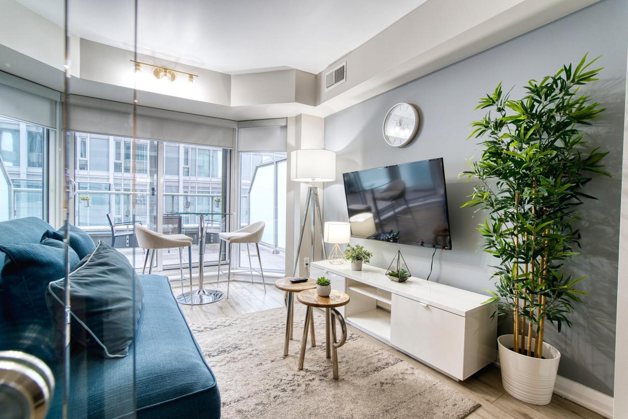Apartment Modern 1 Bedroom Sleeps 3 Yorkville Stk *