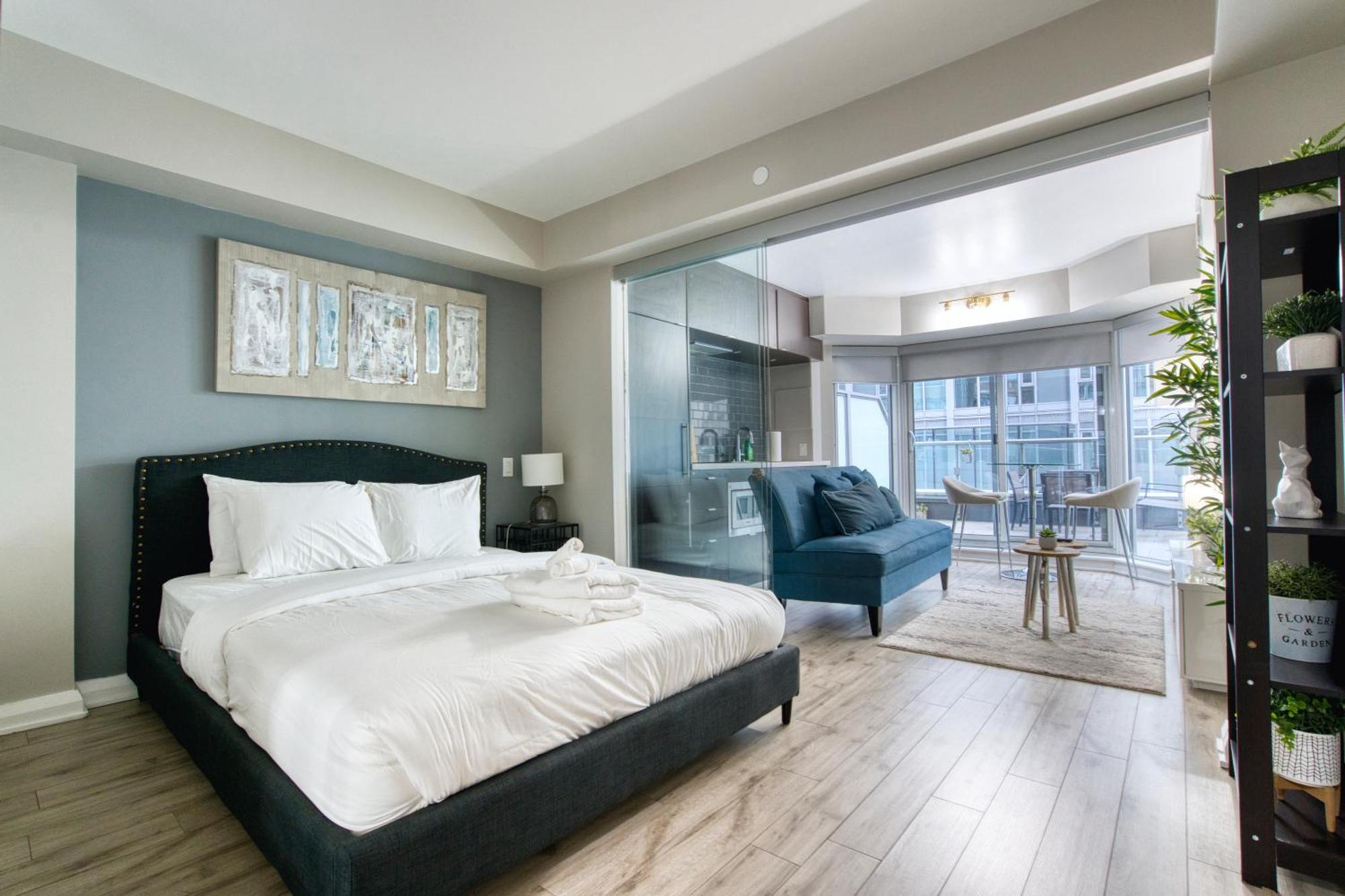 Modern 1 Bedroom Sleeps 3 Yorkville Stk * Toronto