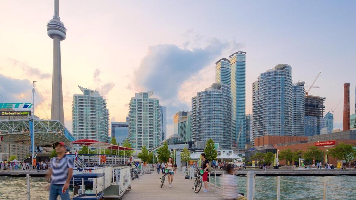 Mins Walk To Trinity Bellwood Park From Your Downtown Apartment *