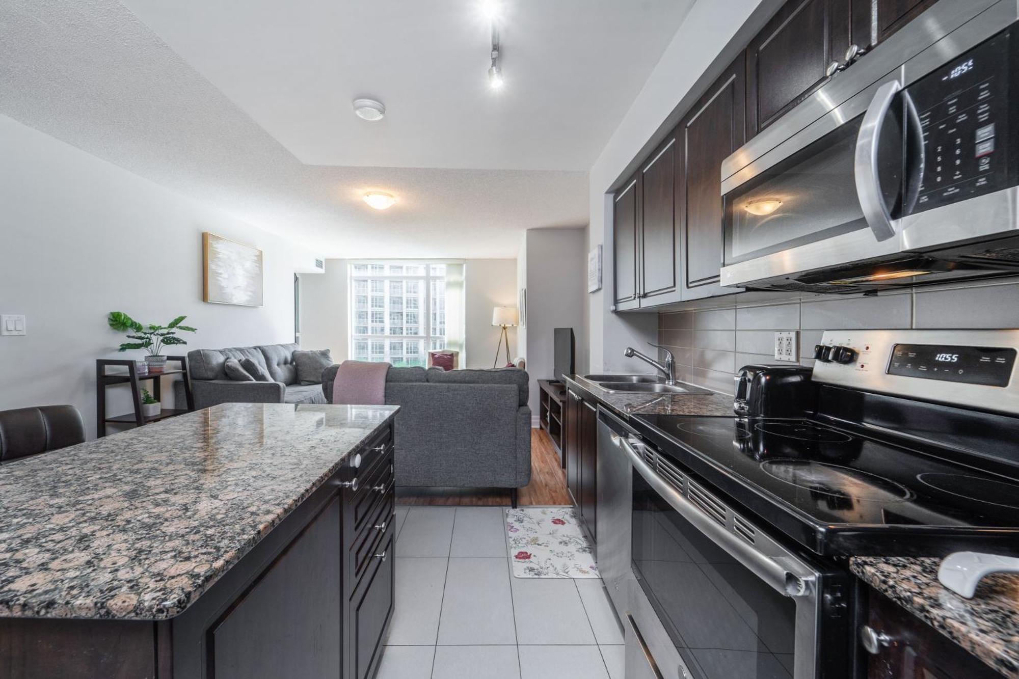 Apartment Spacious 2 Bedroom Den, 2 Bath, Sleeps 5 With Balcony And Lakeview Downtown *