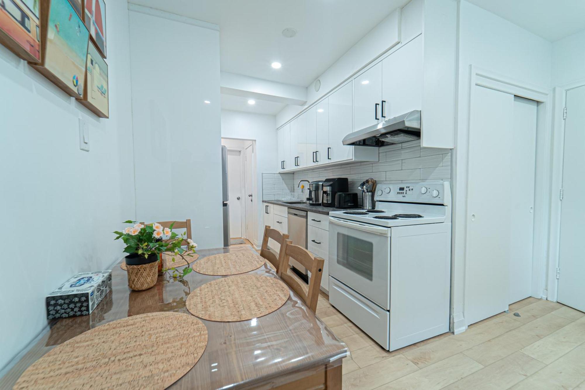 With Working Space, Equipped Kitchen, Comfortable Bed *