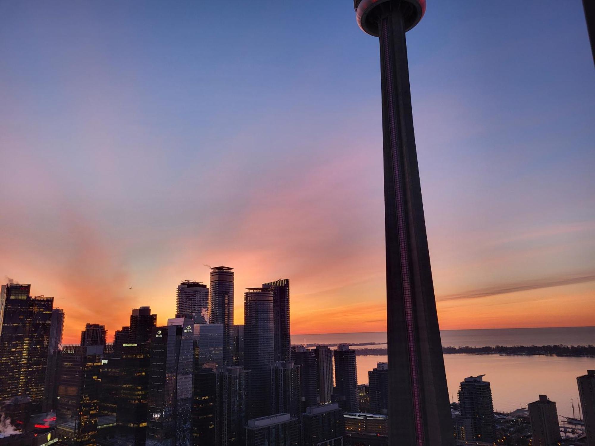 View Cn Tower And From The Sky!