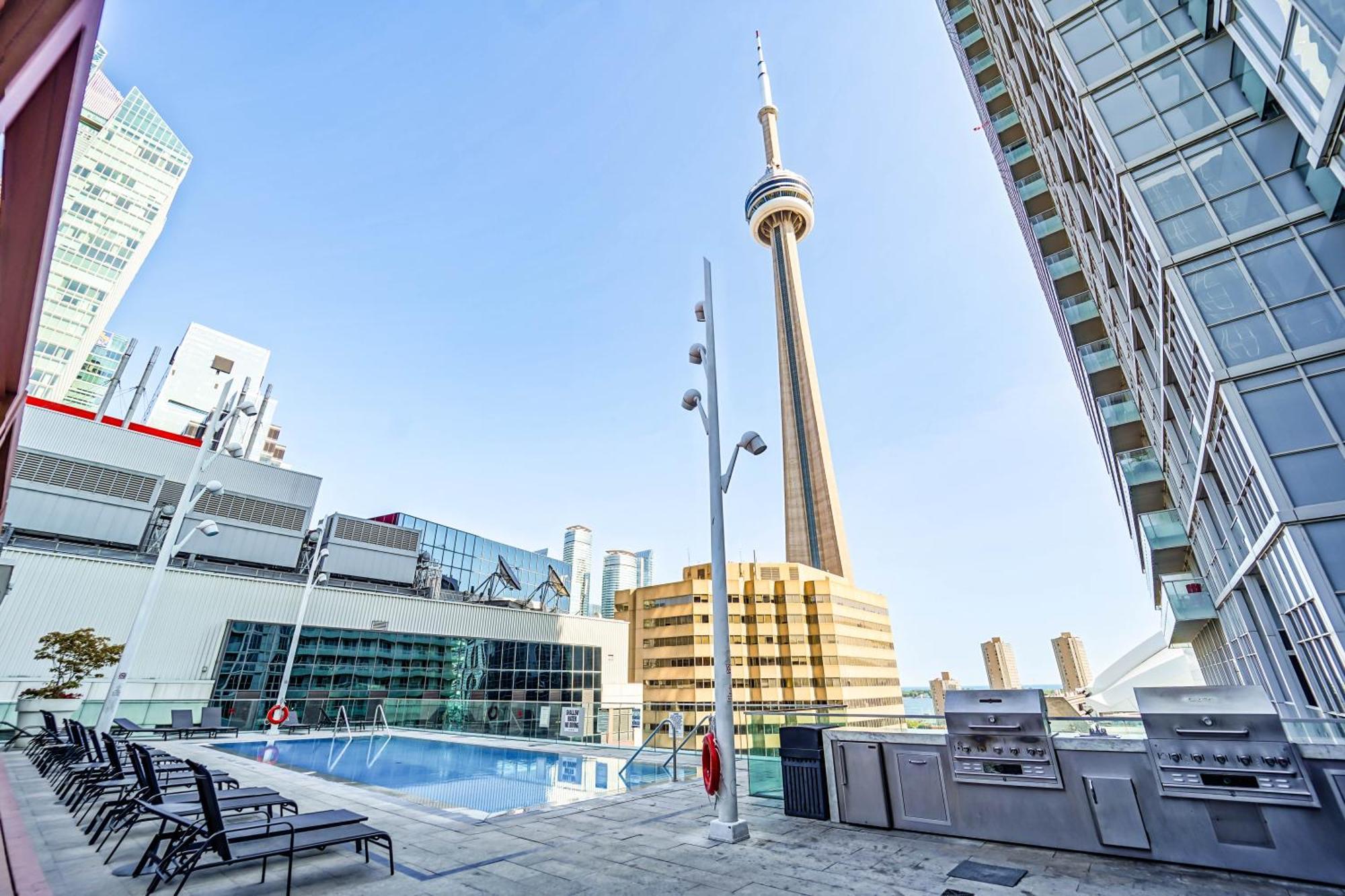 Apartment Chol Furnished Heart Of Downtown Toronto, 2 Beds, Free Parking, Cn Tower View Toronto