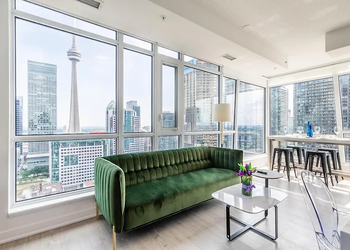 Luxury 2 Bedroom In The Heart Of Entertainment District W/ Cn Tower View