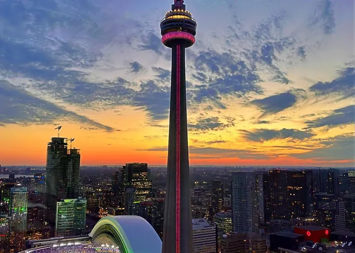 Downtown, Luxury Condo, Cn Tower, Rogers Center, Scocia Arena, Unobstructed View