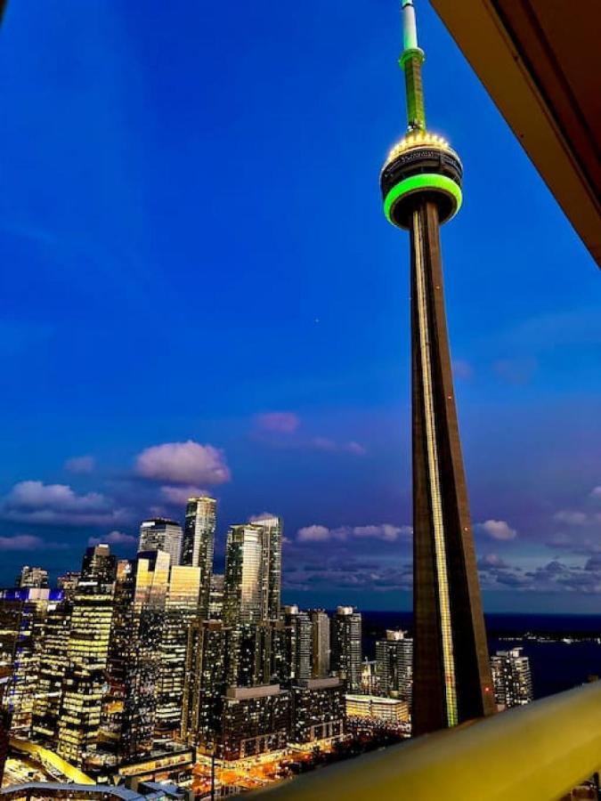 Luxury Cn Tower View King Bed Balcony Free Park *