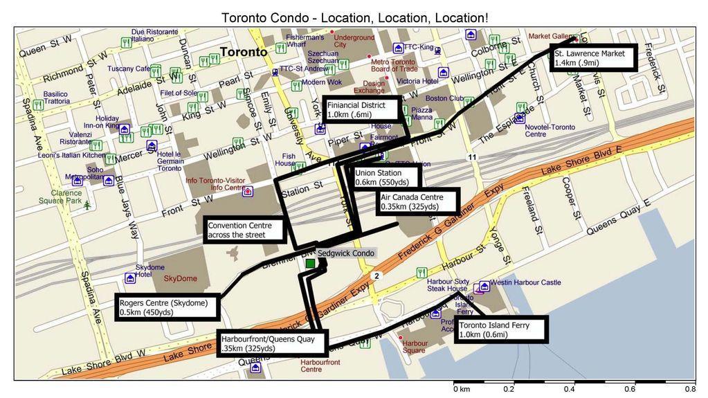 Luxury Fully Furnished Suite In Downtown Toronto - Maple Leaf Square * Toronto